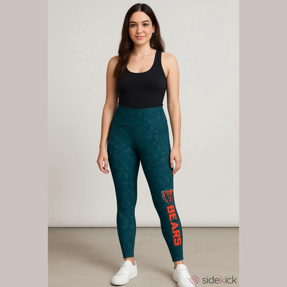 NEW Women's FOCO Chicago Bears Leggings L